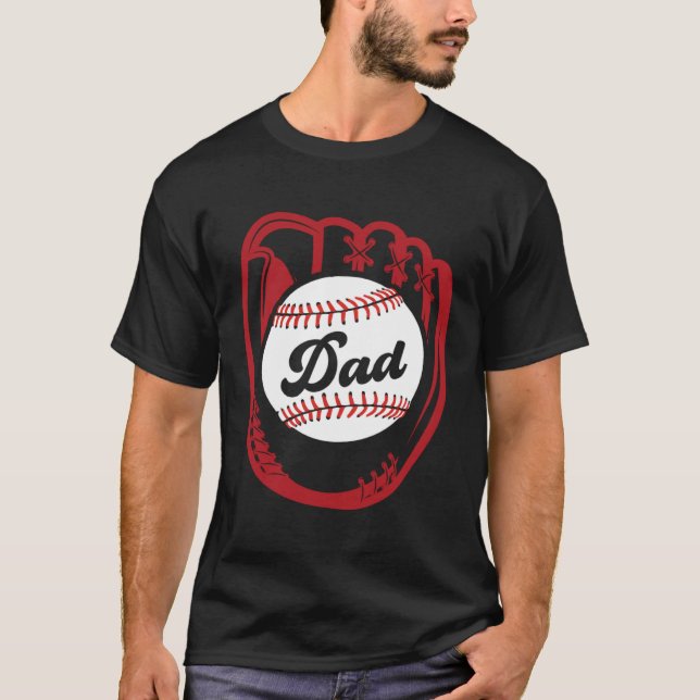 Camiseta Baseball Design For Pitcher and Catcher Boys Baseb (Frente)