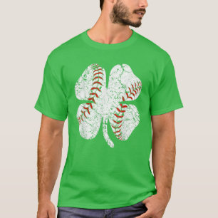 Camiseta Baseball Dia de São Patrício Boys Men Catcher Sh