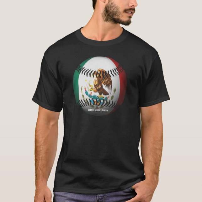 Camiseta Baseball do México (Frente)