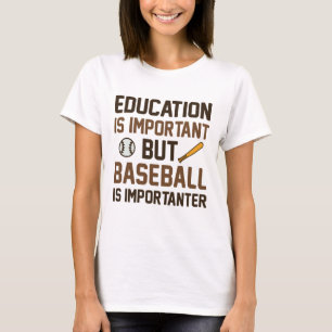 Camiseta Baseball é importante