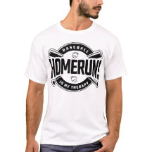 Baseball é minha terapia, homerun, beisebol engraç