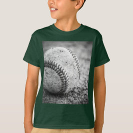Camiseta Baseball em preto e branco