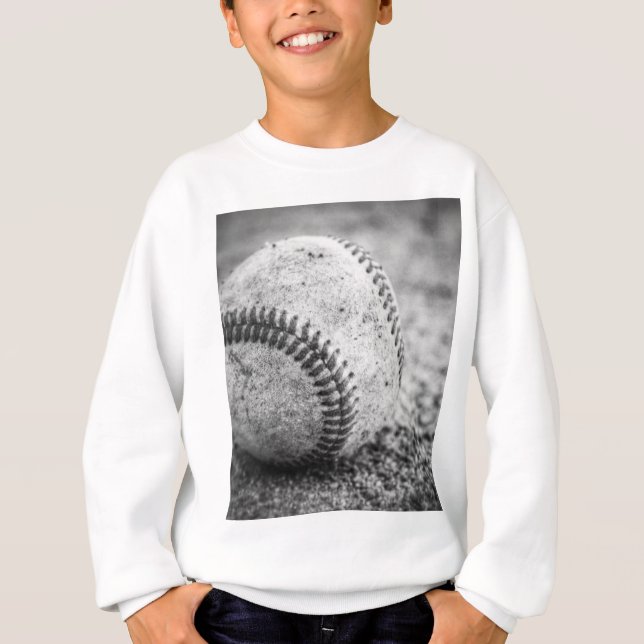 Camiseta Baseball em preto e branco (Frente)
