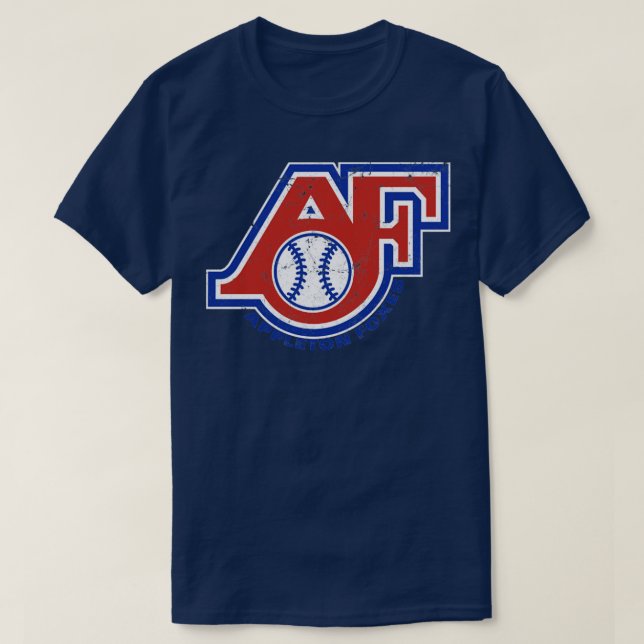 Camiseta Baseball em Raposas de Appleton (Frente do Design)