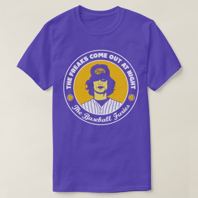 Camiseta Baseball Fúria Os Guerreiros (Frente do Design)