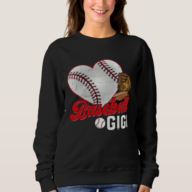 Camiseta Baseball Gigi Baseball  Cute Mother s Day Girl Wom (Frente)