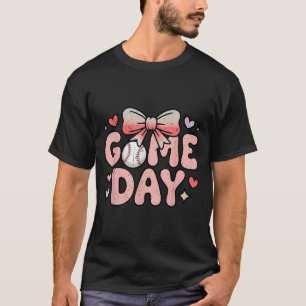 Camiseta Baseball Infantil Irmã Garota Jovem Fofo Dia de Jo