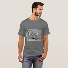 Camiseta Baseball Inicial N Sports Rhyme Vintage Norman