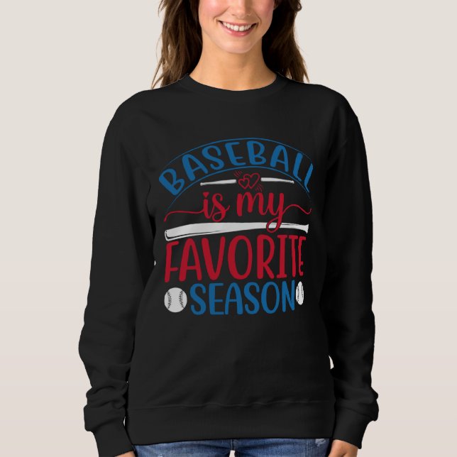 Camiseta Baseball Is My Favorite Season Baseball Player Coa (Frente)