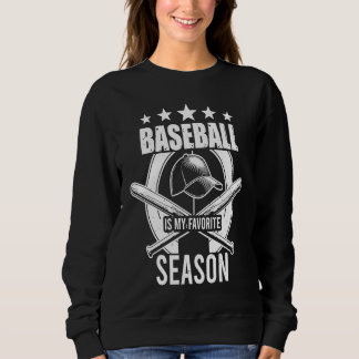 Camiseta Baseball Is My Favorite Season Game Bat For Men Ki