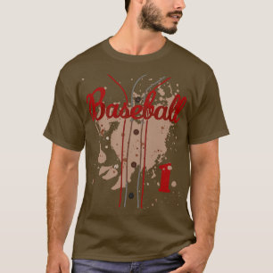 Camiseta Baseball Jersey Número 1 Baseball Uniform Dirk Fu