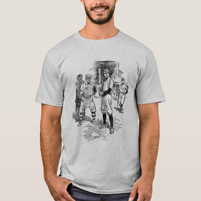 Camiseta Baseball:Jogadores (Frente)