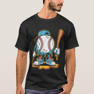 Camiseta Baseball Lifestyle 101 Tee Youth Baseball Drip Ice