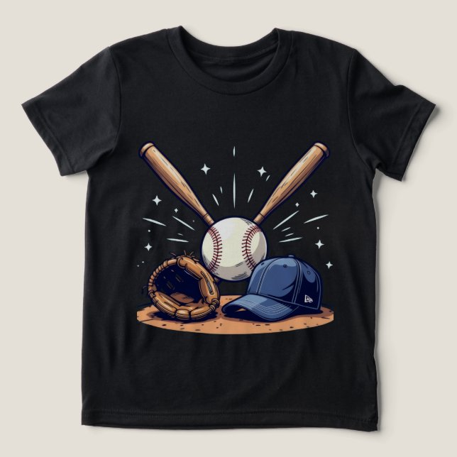Camiseta Baseball lovers after school activity club (Design frontal)