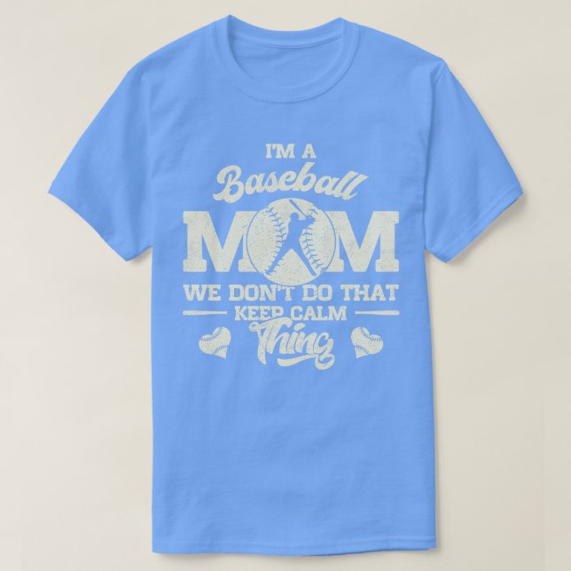Camiseta Baseball Mãe 2 (Frente do Design)