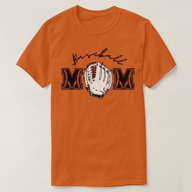 Camiseta Baseball Mãe 27 (Frente do Design)