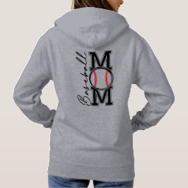Camiseta Baseball Mãe Frente E Design
