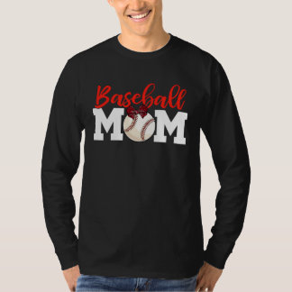 Camiseta Baseball Mom Mother s Day Sport For Mom