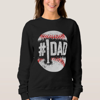 Camiseta Baseball Number One Daddy Son Baseball Father's Da