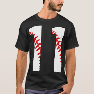 Camiseta Baseball Número 11 11 Pl Favorito De Baseball Jers