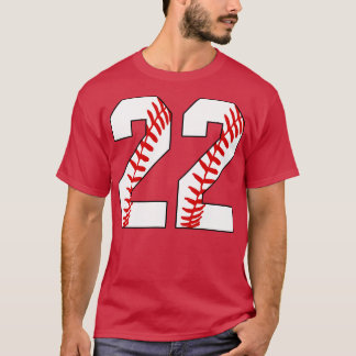 Camiseta Baseball Número 22 22 Baseball Jersey Pl Favorito