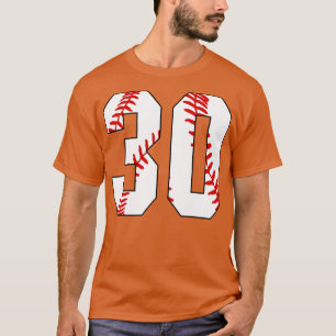 Camiseta Baseball Número 30 30 Baseball Jersey Pl Favorito
