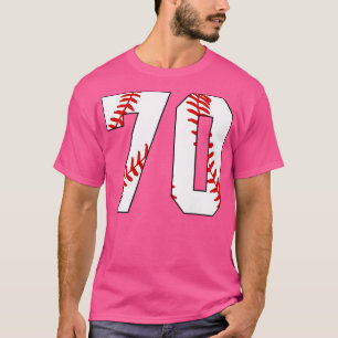 Camiseta Baseball Número 70 70 Pl Favorito De Baseball Jers