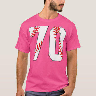 Camiseta Baseball Número 70 70 Pl Favorito De Baseball Jers
