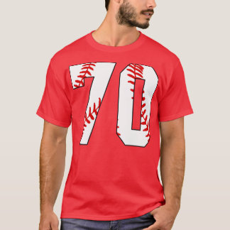 Camiseta Baseball Número 70 70 Pl Favorito De Baseball Jers
