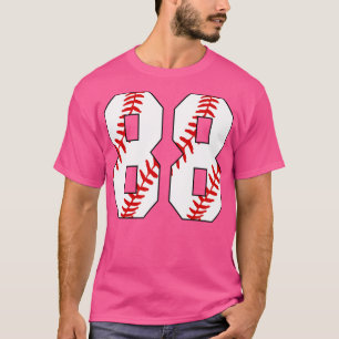 Camiseta Baseball Número 88 88 Beball Jersey Pl Favorito