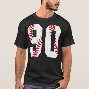 Camiseta Baseball Número 90 90 Baseball Jersey Pl Favorito