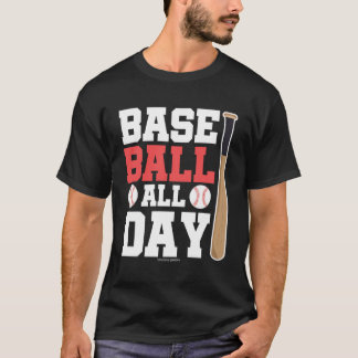 Camiseta Baseball o dia inteiro
