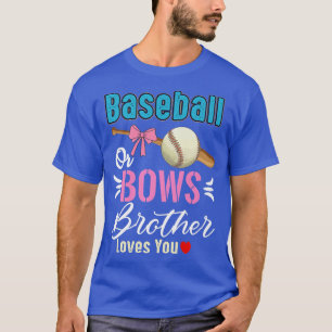 Camiseta Baseball Ou Arco Irmão Te Ama A Revelação De Gêner
