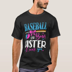 Camiseta Baseball Ou Arcos Irmã Te Ama Rosa Ou Blue Gen