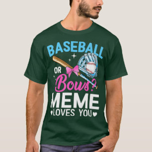 Camiseta Baseball Ou Arcos Meme Te Ama A Revelação De Gêner