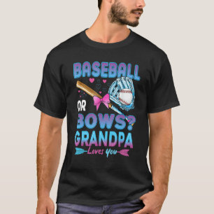 Camiseta Baseball Ou Arcos Vovô Te Ama A Revelação De Gêner