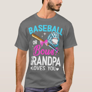 Camiseta Baseball Ou Arcos Vovô Te Ama A Revelação De Gêner