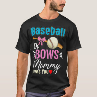 Camiseta Baseball Ou Mamãe De Arcos Te Ama Sexo Revelar Pré
