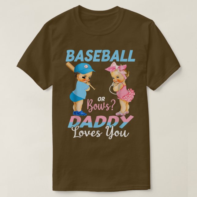 Camiseta Baseball Ou Pai De Arcos Te Ama, Querida. (Frente do Design)