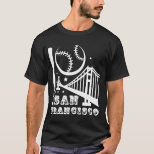 Camiseta Baseball Patriótico de São Francisco