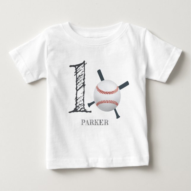 Camiseta Baseball Personalizado (Frente)
