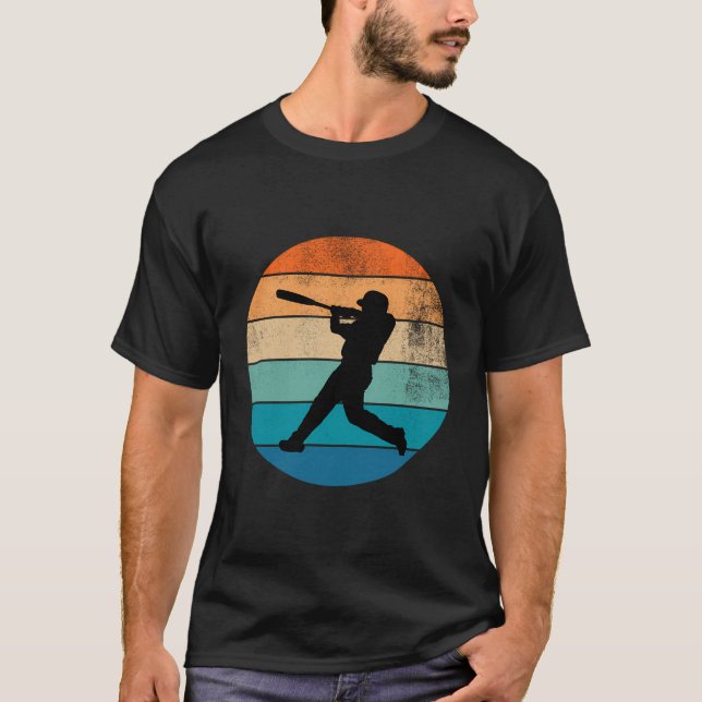 Camiseta Baseball Retro Vintage Pitcher com Dificuldade (Frente)