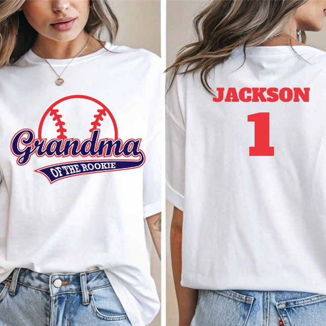 Camiseta Baseball Rookie do Ano do primeiro aniversario Bas (Criador carregado)