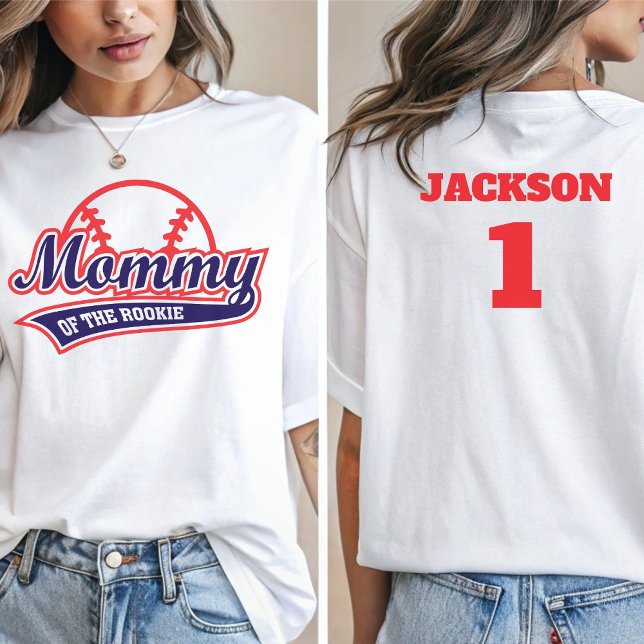 Camiseta Baseball Rookie do Ano do primeiro aniversario Bas (Criador carregado)