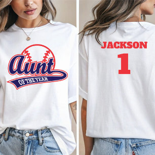 Camiseta Baseball Rookie do Ano do primeiro aniversario Bas