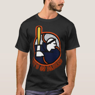 Camiseta Baseball San Diego LETS PADRES GO Saia