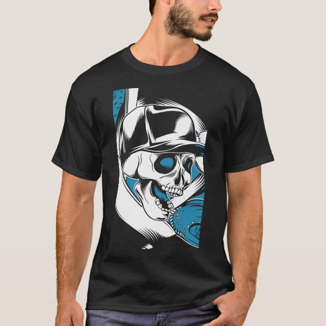 Camiseta Baseball Skull (Frente)