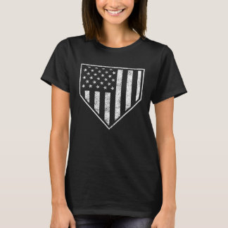 CAMISETA BASEBALL SOFTBALL HOME PLATE BASEBALL FAN