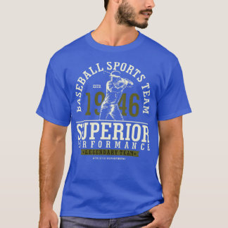 Camiseta Baseball Sport Team Estd 1946