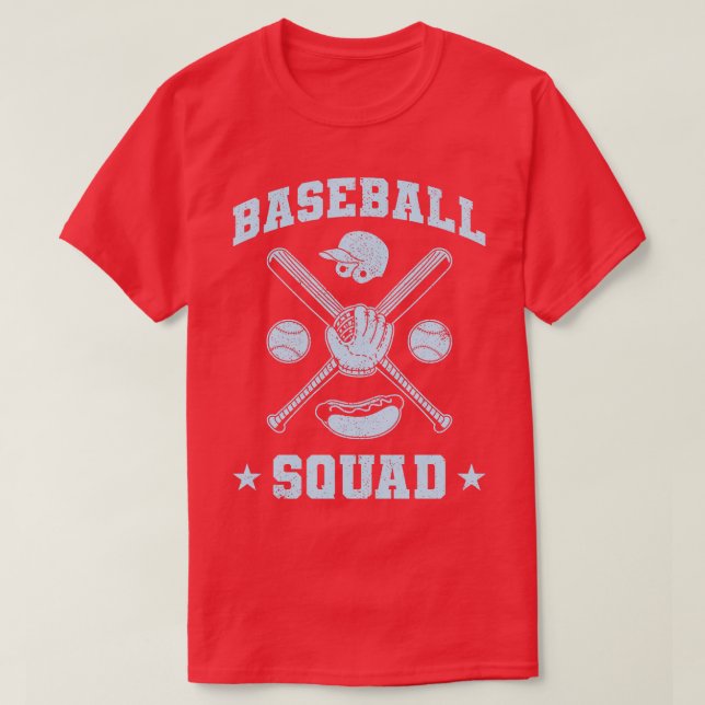 Camiseta Baseball Squad V5 (Frente do Design)